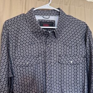 Rock & Roll western Geometric Shirt
